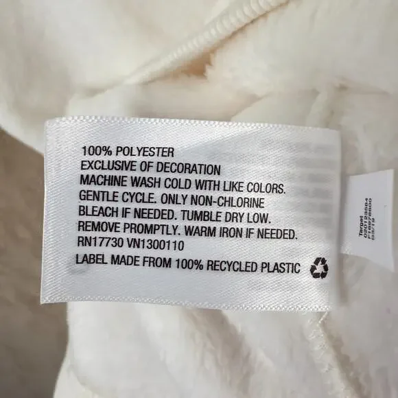 Wondershop Target Pajama Top Womens M Ivory‎ White Soft Loungewear Sleepwear - Picture 6 of 12